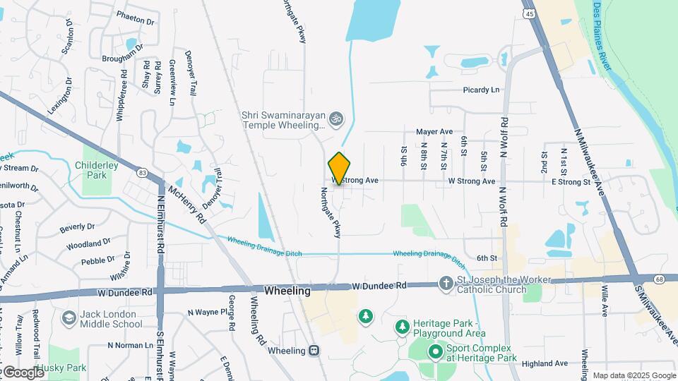 266 12th St Map and Location Details