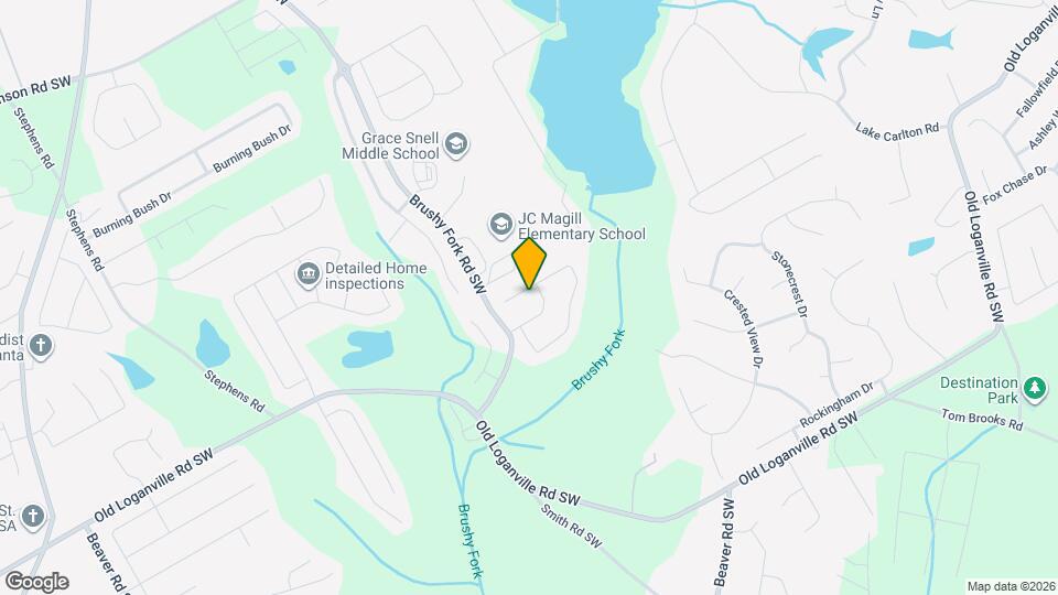 3805 Brushymill Ct Mapa y Detalles de la Ubicación