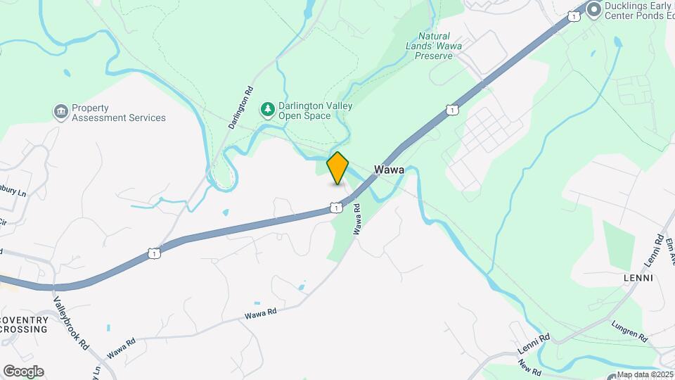 421 W Baltimore Pike Map and Location Details