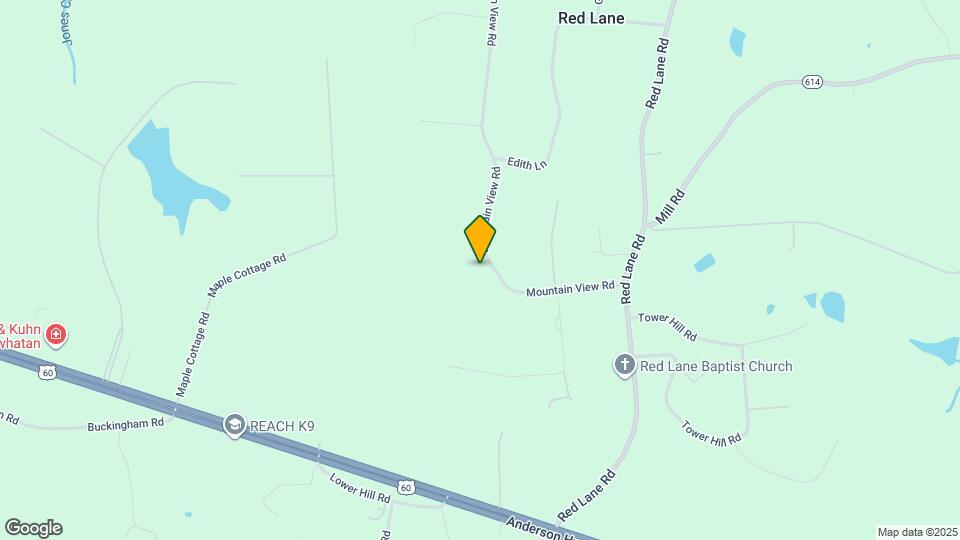 2143 Mountain View Rd Map and Location Details