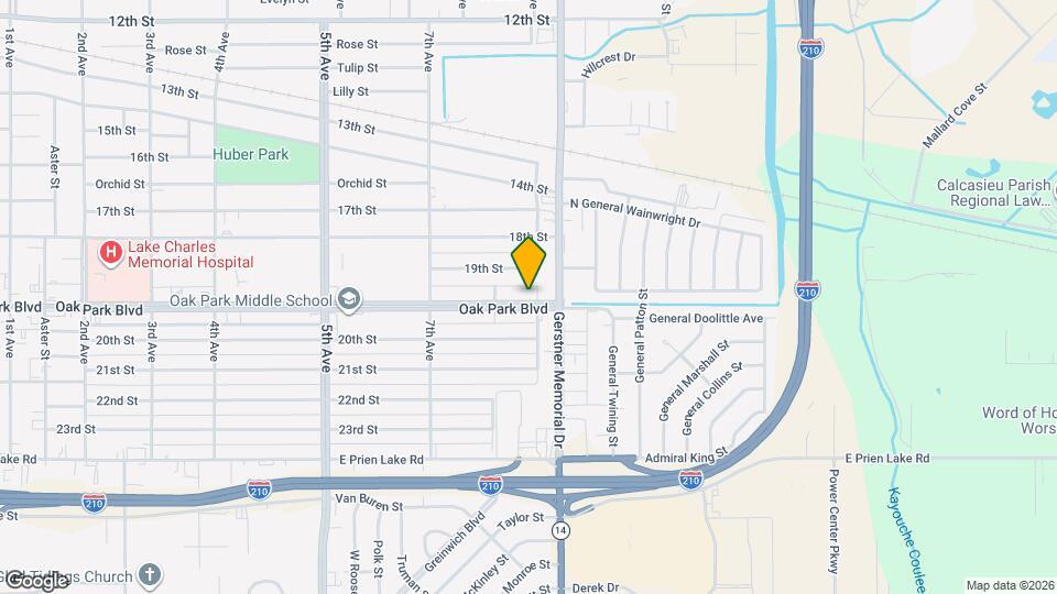 2513 Oak Park Blvd Map and Location Details