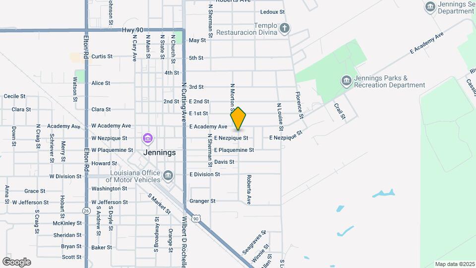 407 N Morton St Map and Location Details