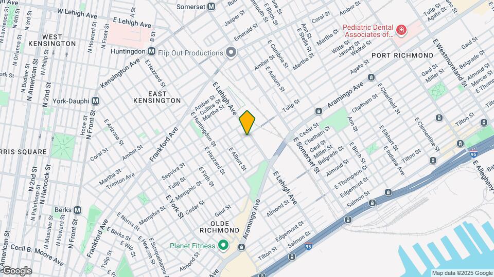 2302 E Lehigh Ave Map and Location Details