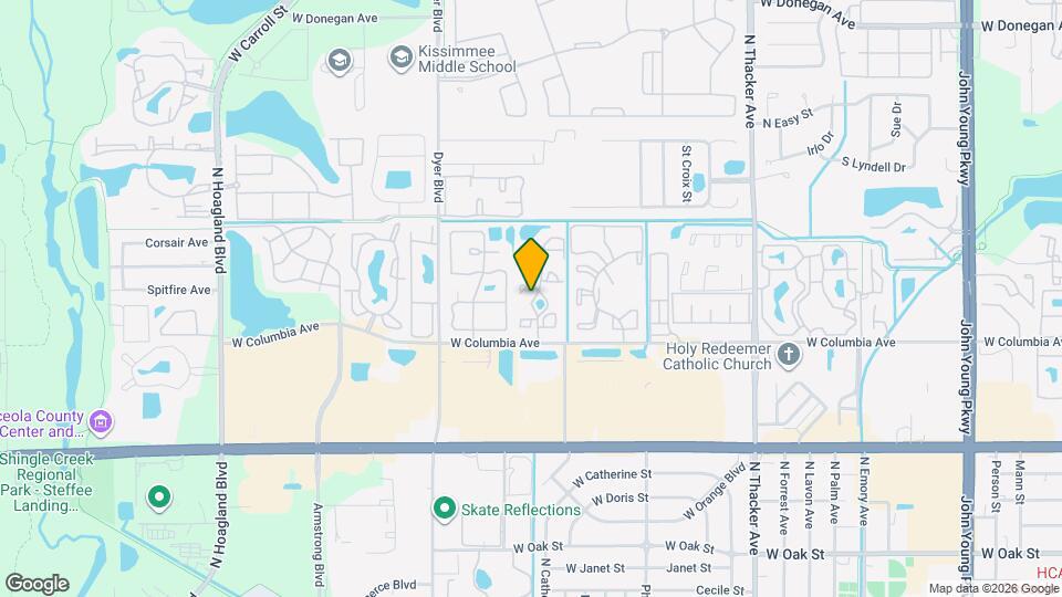 2031 Cascades Blvd Map and Location Details