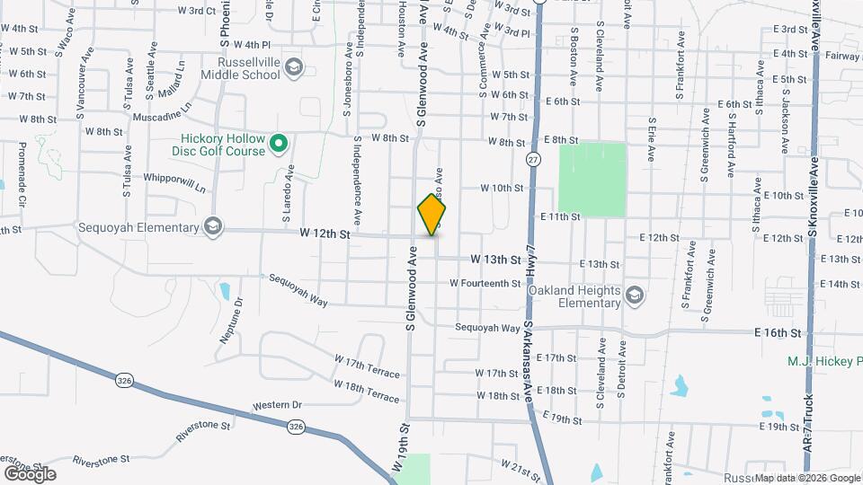 1200 S El Paso Ave Map and Location Details