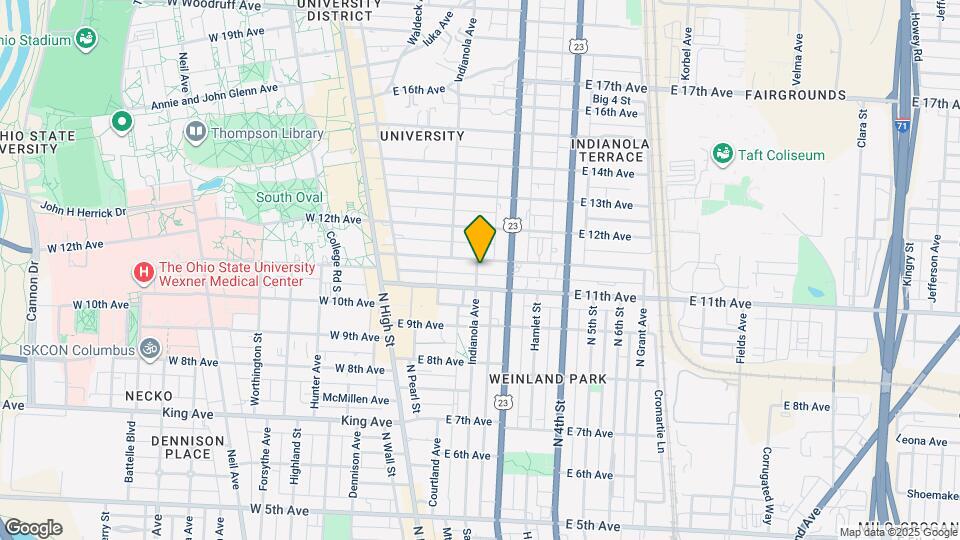 1588 Indianola Ave, Unit 1588 Indianola Map and Location Details
