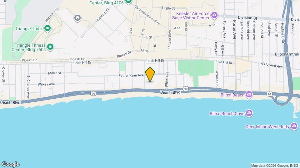 1282 Beach Blvd, Unit 213 Map and Location Details