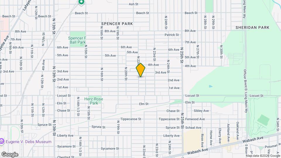 2206 2nd Ave Map and Location Details