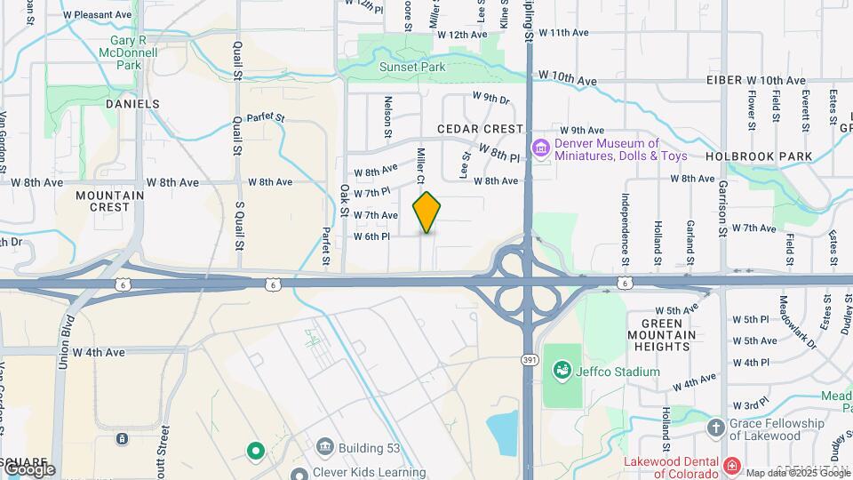 640 Miller Ct Map and Location Details