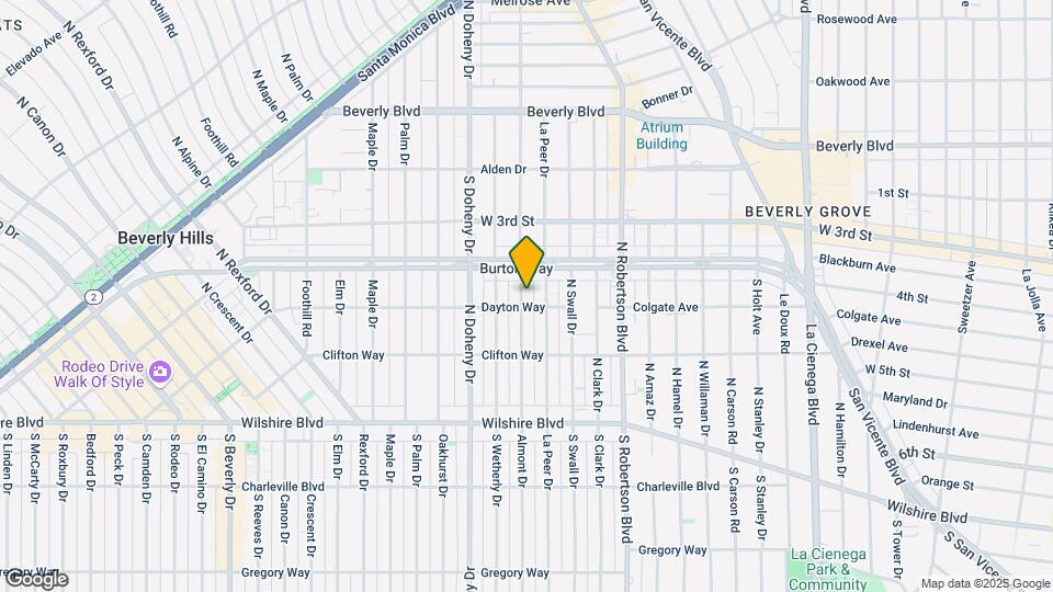 308 N Almont Dr Map and Location Details