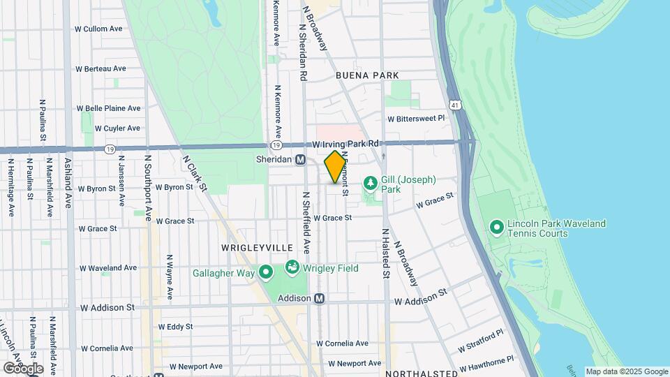 913-915 W Sheridan Rd Mapa y Detalles de la Ubicación