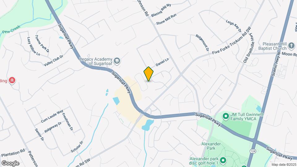 600 Summerstone Ln Map and Location Details