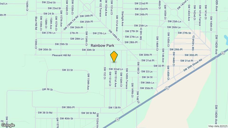 3184 SW 151st Ave Map and Location Details