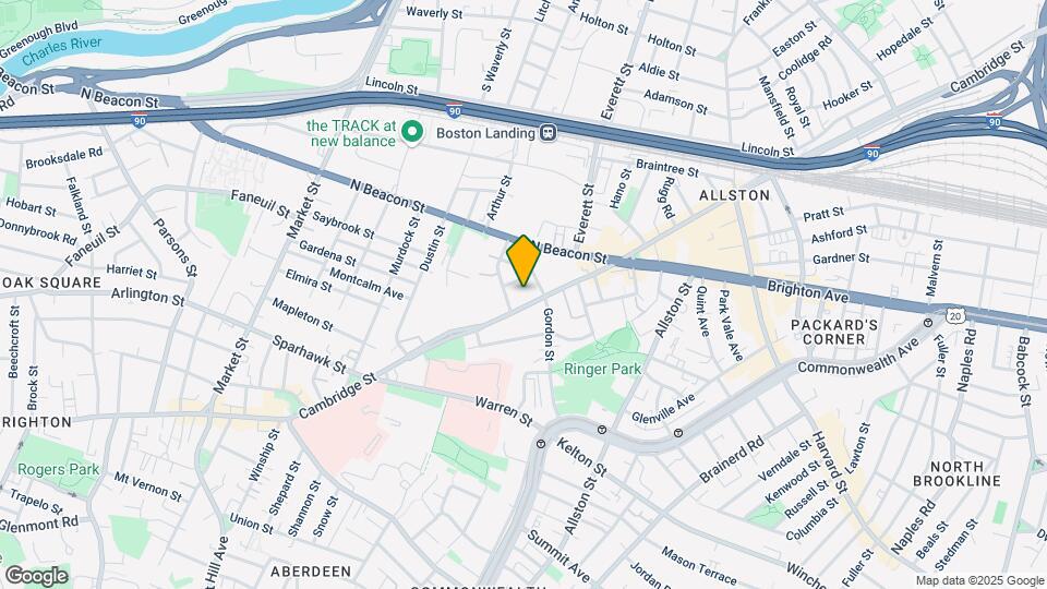 575 Cambridge St, Unit 1 Map and Location Details
