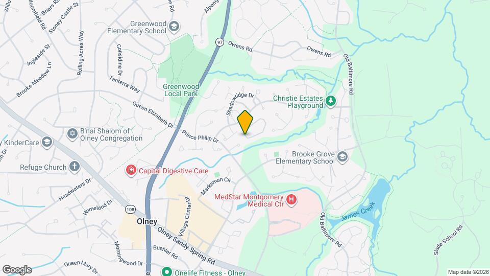18636 Clovercrest Cir Mapa y Detalles de la Ubicación