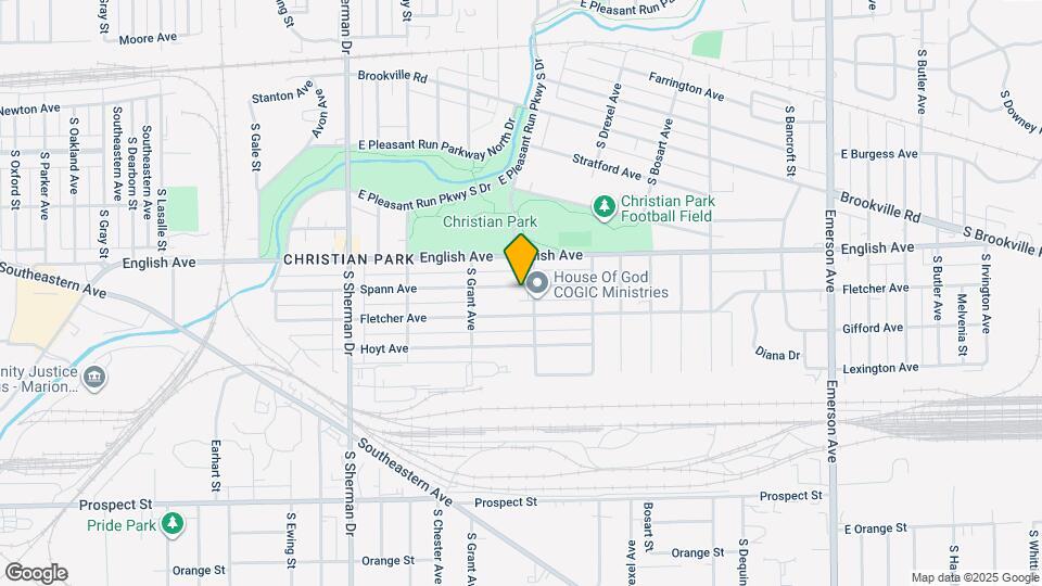 4225 Spann Ave Mapa y Detalles de la Ubicación
