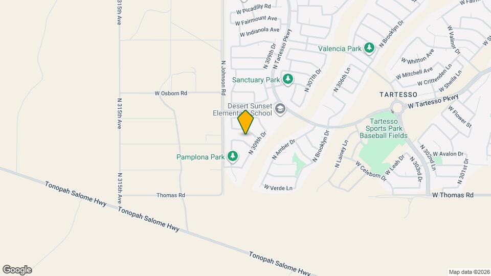 31026 W Earll Dr Map and Location Details