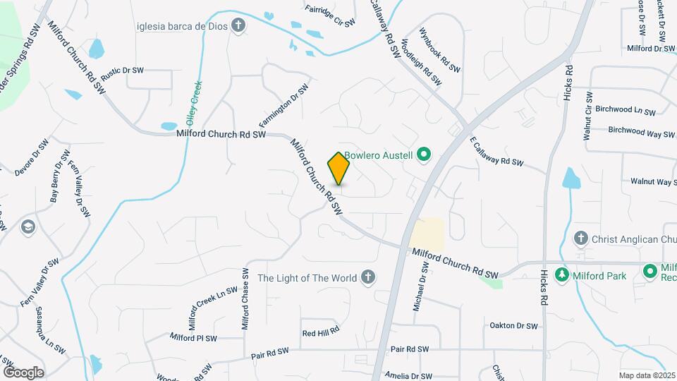 2824 Everwood Pointe SW Map and Location Details