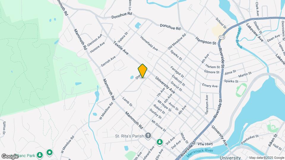 142 E Meadow Rd Map and Location Details