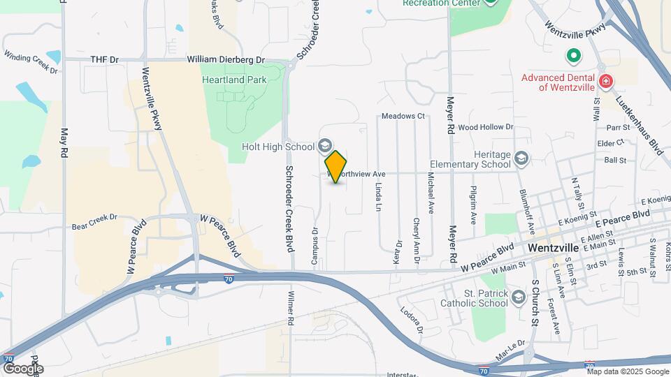 503 W Northview Ct Map and Location Details