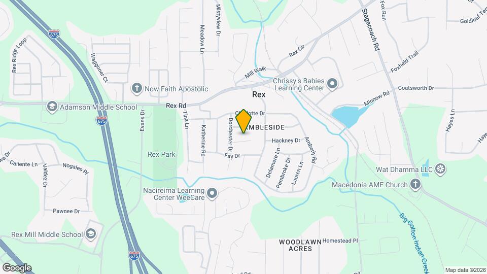 3686 Ashbill Ct Map and Location Details