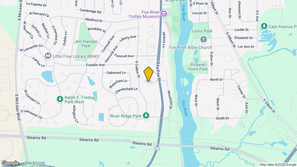 340 Woodridge Cir Map and Location Details