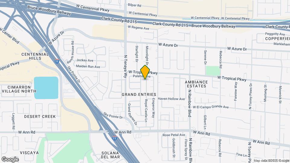 5921 Royal Castle Ln Map and Location Details