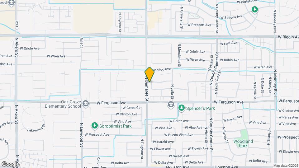 2337 N Silvervale St Map and Location Details