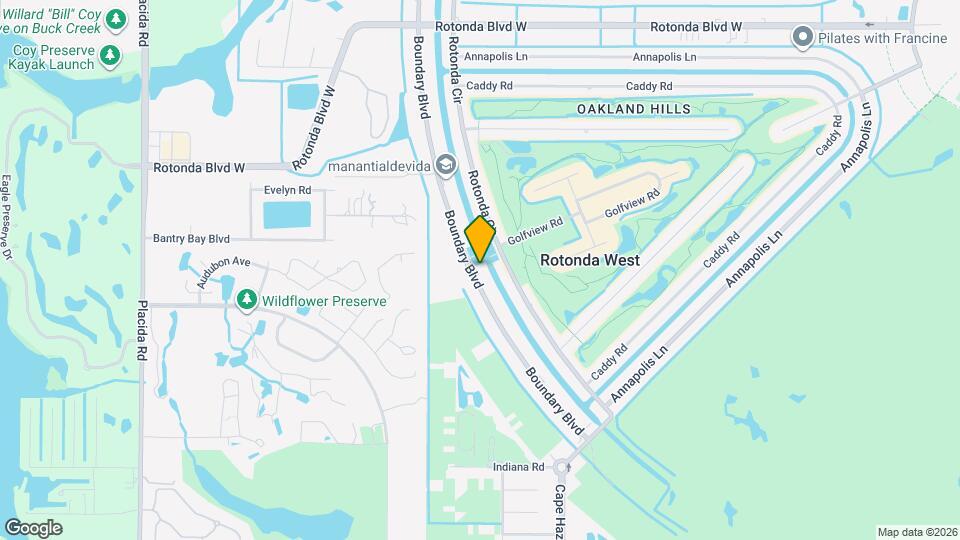 108 Boundary Blvd Map and Location Details