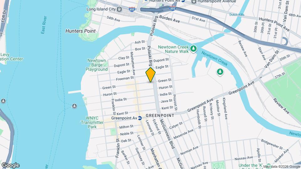 210 Green St Map and Location Details