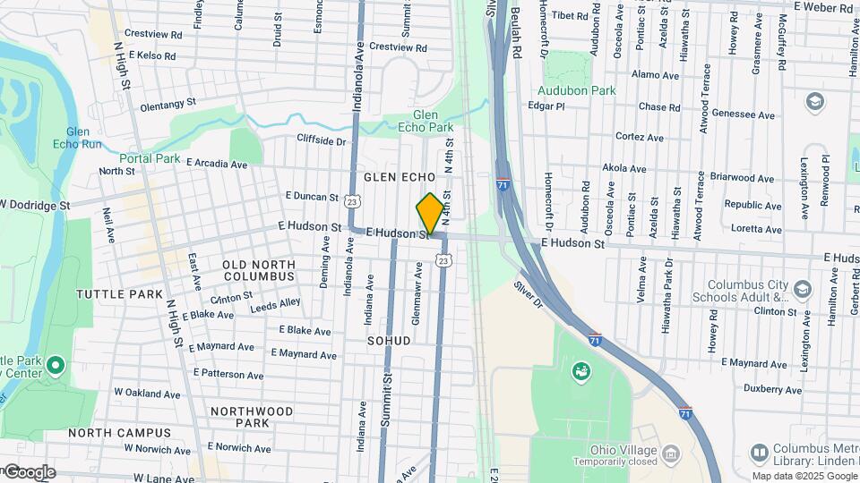 475 E Hudson St Map and Location Details