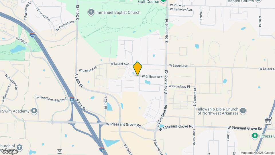 2912 S 21st St Map and Location Details