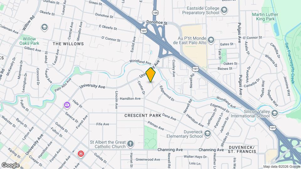 566 E Crescent Dr Map and Location Details