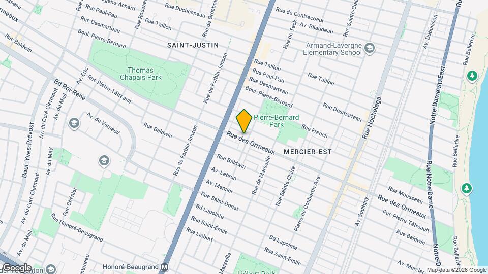 3155 Des Ormeaux Rue Map and Location Details