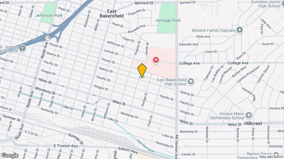 1812 Quincy St Mapa y Detalles de la Ubicación