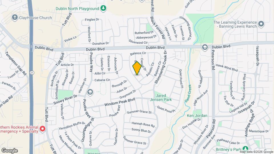 6263 Balance Cir Map and Location Details