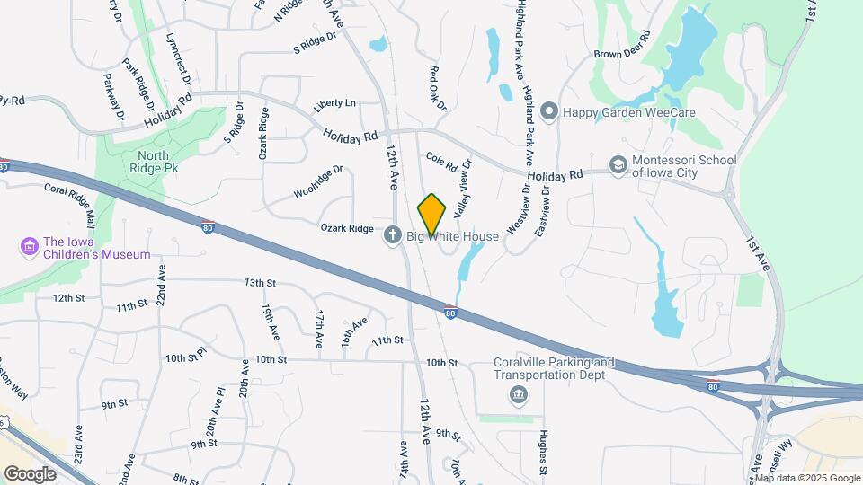 1461 Valley View Dr Map and Location Details
