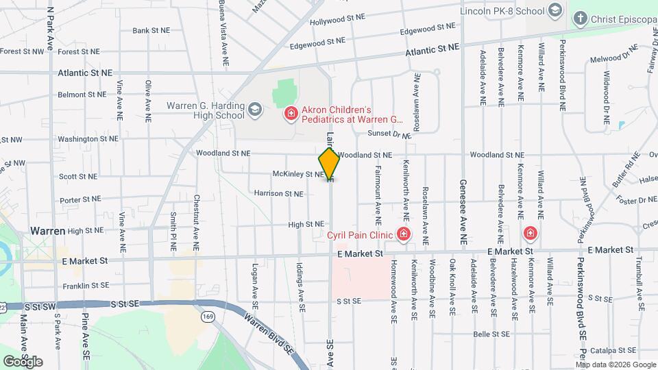 331 Laird Ave NE Map and Location Details