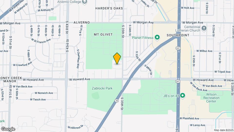 3811 S 35th St, Unit 224 Map and Location Details