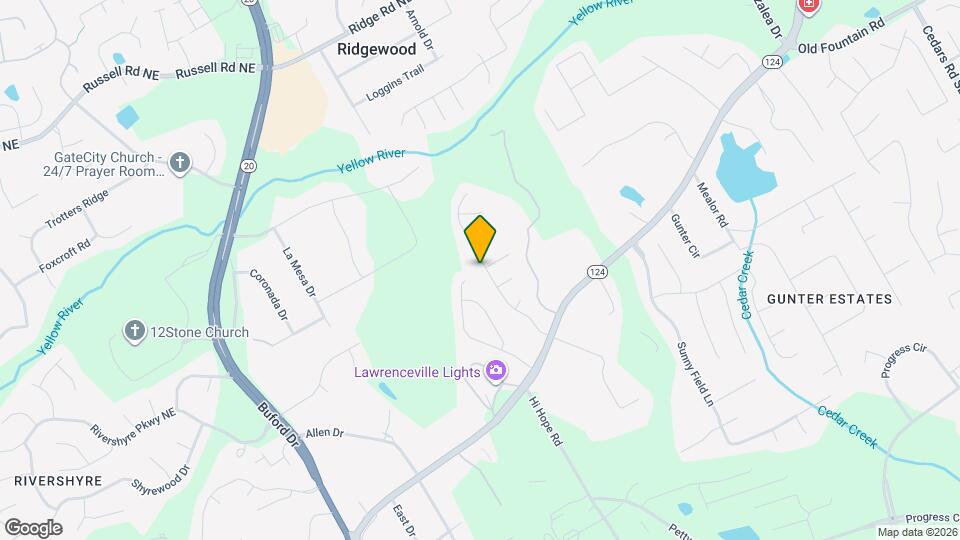 1220 Norwalk Trce Mapa y Detalles de la Ubicación