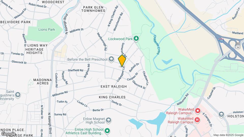 2435 Glascock St Mapa y Detalles de la Ubicación