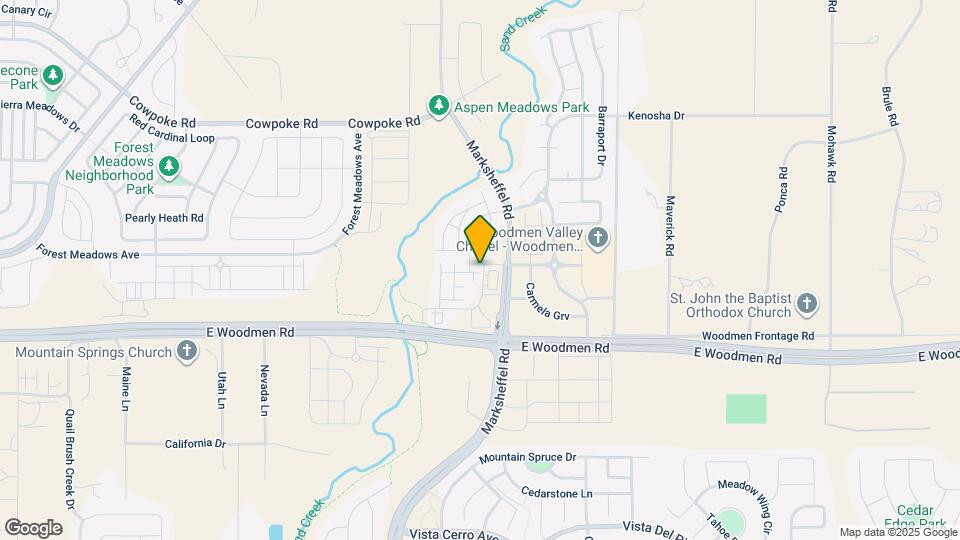7935 Shiloh Mesa Dr Map and Location Details