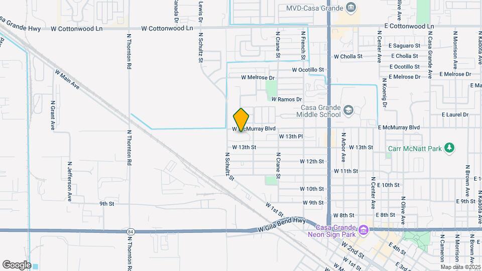 745 W McMurray Blvd Map and Location Details
