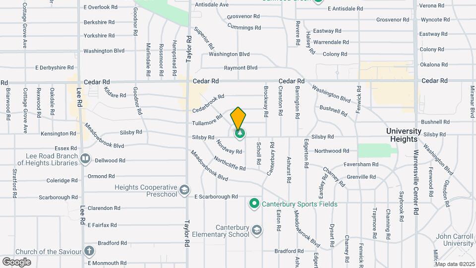 3573 Silsby Rd Map and Location Details