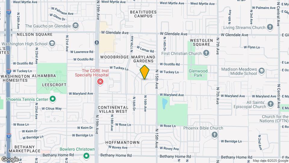 6556 N 15th Dr Map and Location Details