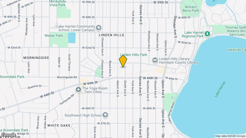 4316 Zenith Ave S, Unit 4316 Zenith Map and Location Details