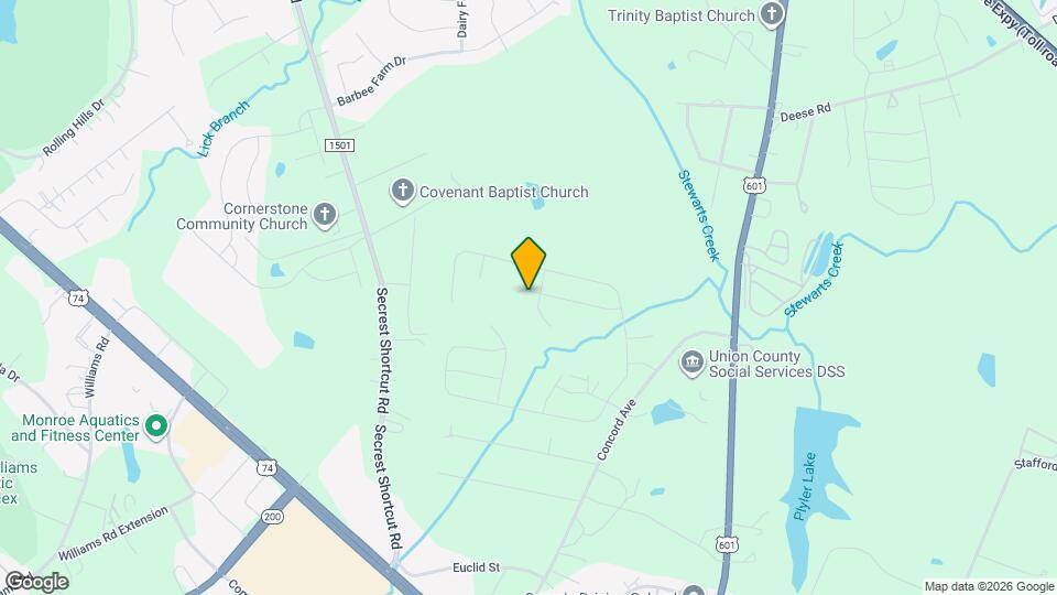 605 Mountain Vw Dr Mapa y Detalles de la Ubicación