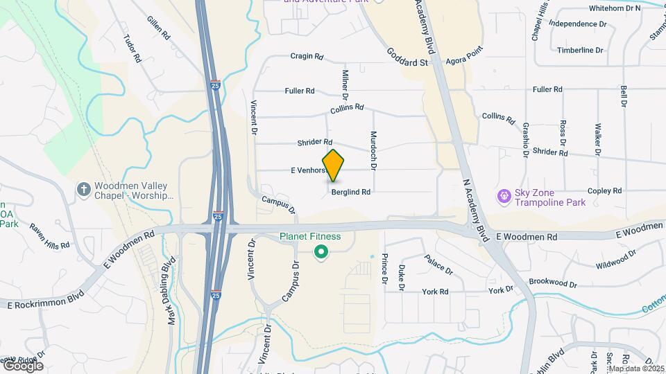 7137 Milner Dr Map and Location Details