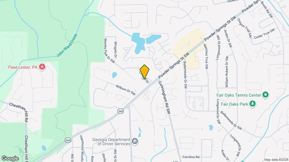 1290 Chapel Dr Map and Location Details