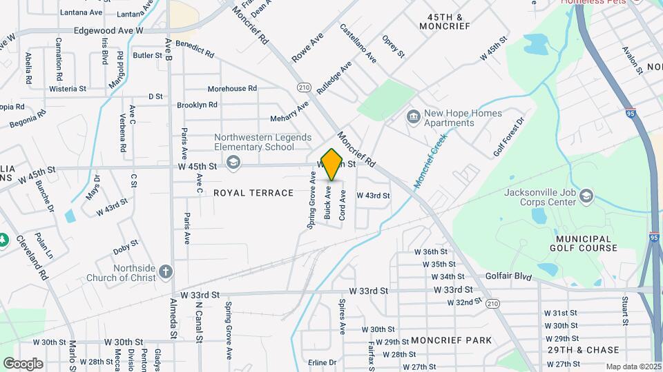 5335 Buick Ave Map and Location Details